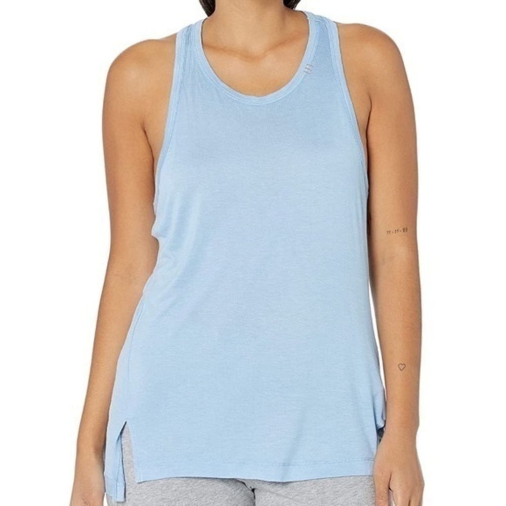 PJ Salvage Women's Lounge Essentials Tank Tank - Blue - Medium